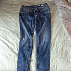 Miss Me Indigo Skinny Jeans